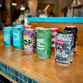 クラフトビールもございます。ピッツァとの相性抜群です。