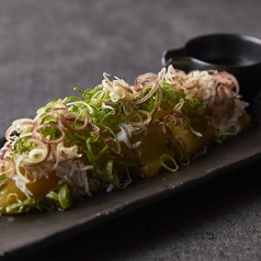 焼き茄子と釜揚げしらす