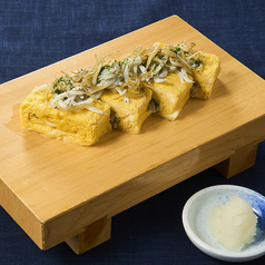 しらすたっぷり海苔のだし巻き玉子