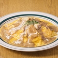 料理メニュー写真&nbsp;【期間限定】とろとろ卵のオムライス　秋の味覚ポルチーニのブラウンソース