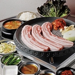 肉厚ジューシーな国産生サムギョプサル食べ放題で3750円(税込)を今だけ2750円(税込)でご提供します！