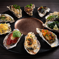 焼きガキ全10種食べくらべ盛り