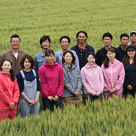北海道十勝帯広の新鮮な生産者直送食材を使用。