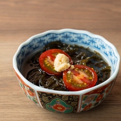 トマトもずく酢