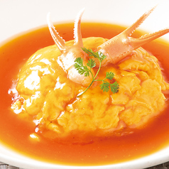 甘酢あんのカニ玉