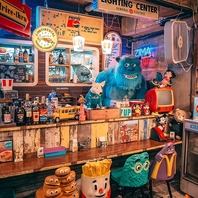 ポップでワクワクする空間演出