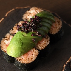 アボマヨサーモン炙り巻き