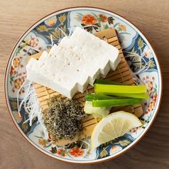 五箇山豆腐の刺身