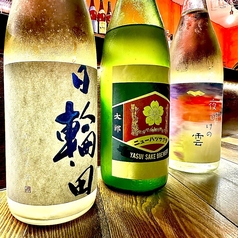 季節の日本酒、店内ボードにてご案内！