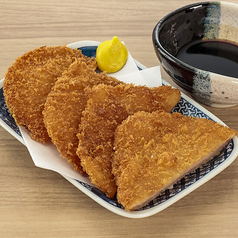 酒場の薄切りハムカツ