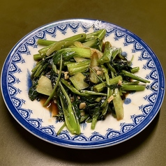 青菜の瞬間炒め