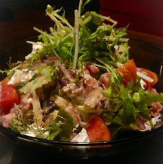 生ハムと蒸し鶏のサラダ(ゴマ or フレンチ)
