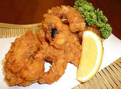 たこの唐揚げ/ぷりっぷり海老マヨ特製ソース