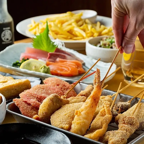 屋台居酒屋 大阪 串カツ 満マル 大宮東口店