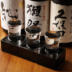 銘酒に酔いしれる。飲み放題メニューも充実！