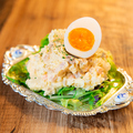 料理メニュー写真&nbsp;いぶりがっこのポテトサラダ　山形スモっちのせ