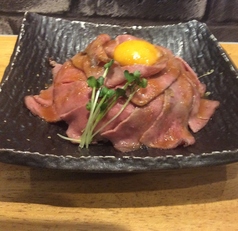 侍BEEF元就ローストビーフ丼