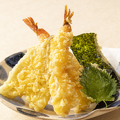 海老と筍の天せいろ