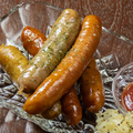 料理メニュー写真&nbsp;5種のソーセージ盛り合わせ