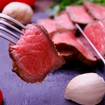 名物のローストビーフ☆肉厚で旨味たっぷり！！