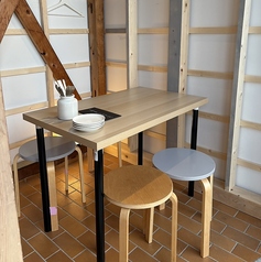 テラス席を3席ご用意しております♪