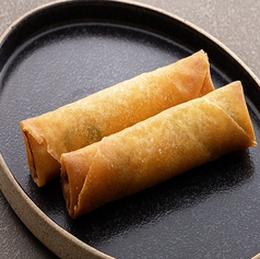 蟹・海老・白身魚の三種海鮮春巻(2本)