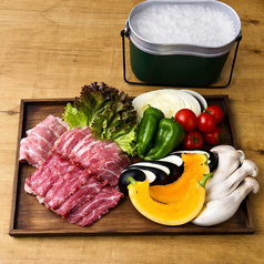 えるふのバーベキューのコース写真