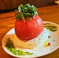 料理メニュー写真 桃トマトのカプレーゼ