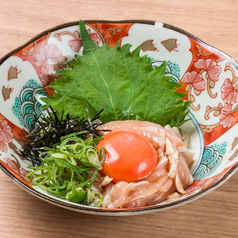 地鶏ユッケ（たれ・塩）