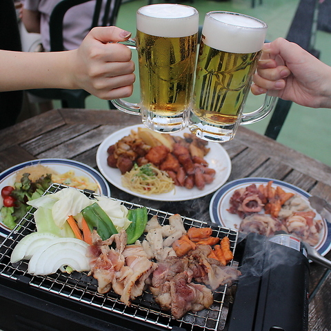 川崎モアーズ 網焼きBBQビアガーデン(川崎/居酒屋)＜ネット予約可