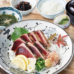 【名物!】かつお藁焼き定食