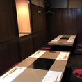 4名様用・6名様でご利用できるお席もございます。お問い合わせはお気軽に！