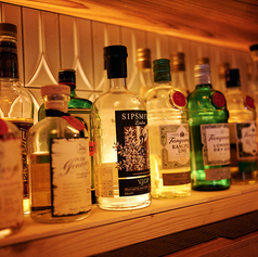 豊富なリキュールをご用意しています