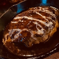 肉汁たっぷり！叶自慢のハンバーグ