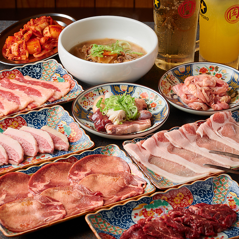 高幡不動駅から徒歩1分！お肉ガッツリなら当店へ！タレなしホルモン焼肉専門店！