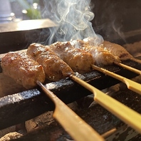 職人が一本ずつ丁寧に焼き上げる絶品焼き鳥。