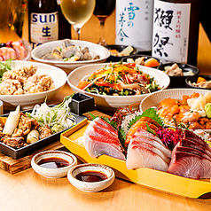 厳選まぐろと創作和食×3時間飲み放題 個室居酒屋　海王　神田店特集写真1