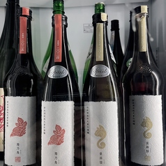 全国から厳選した日本酒をお料理に合わせて…