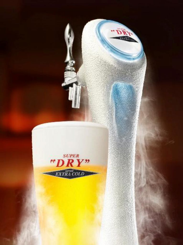 エクストラコールドビールが登場!!氷点下マイナスの味を体感してください!!