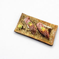 近江牛大トロ炙りにぎり