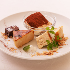 おすすめドルチェ盛り合わせ