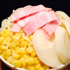 【創作もんじゃ焼】ベーコンポテトもんじゃ