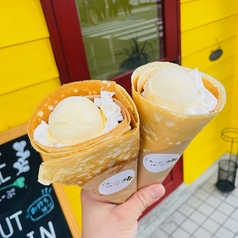 シュガーバターアイスorザラメバターアイス