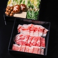 料理メニュー写真&nbsp;しゃぶしゃぶ