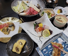 日本料理魚増のコース写真