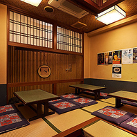 一人飲みはもちろん、ご家族での夜ご飯、デート等に。