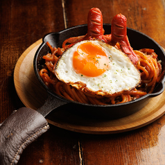 鉄板焼きナポリタン