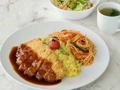 トンカツトルコライス(長崎芳寿豚使用)