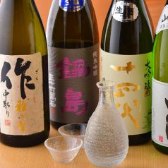 20～30種類の生日本酒を取り揃え！