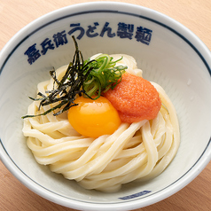 明太釜玉うどん〈温〉